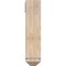 Ekena Millwork Westlake Arts and Crafts Smooth Bracket w/ Offset Brace, Douglas Fir, 5 1/2"W x 16"D x 24"H BKT0604X16X24WTL03SDF - alternate 2